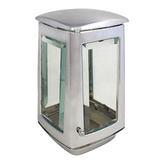 Lampada a candela monumento in ottone, 26 X 14 cm