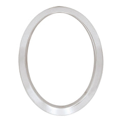 Cornice Portafoto Ovale In Ottone 13x18cm