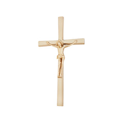 Brass Monument Crucifix, 44,5 × 20,5 cm