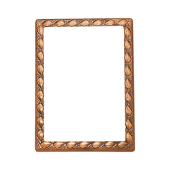 Cornice Portafoto Rettangolare in Ottone 13x18cm