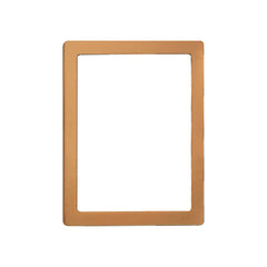 Ορθογώνια κορνίζα φωτογραφίας 11x15 εκ. από ορείχαλκο