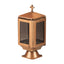 Brass Monument Candle Lamp, 29 x 12,5 cm