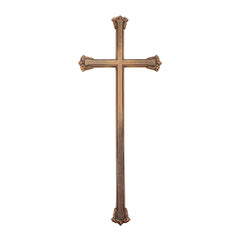 Cruz de Monumento de Latón, 55 x 22 cm