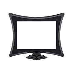 Marco portafotos rectangular de aluminio 13x18 cm con soporte