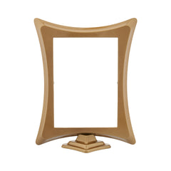 Marco portafotos rectangular de aluminio 13x18 cm con soporte