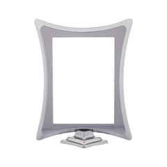 Marco portafotos rectangular de aluminio 13x18 cm con soporte