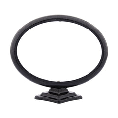 Cornice Portafoto Ovale In Alluminio 13x18cm Con Supporto