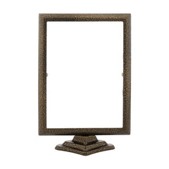 Marco portafotos rectangular de aluminio 13x18 cm con soporte