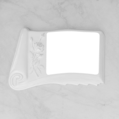 Placa con Foto de Porcelana para Lápidas, 18 x 29 cm – Porcelana Papyrus Personalizada