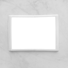 Placa Conmemorativa de Porcelana con Foto, 19 x 26 cm – Porcelana en Forma de Libro para Lápidas