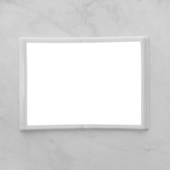 Placa Conmemorativa de Porcelana con Foto, 22 x 30 cm – Porcelana en Forma de Libro para Lápidas