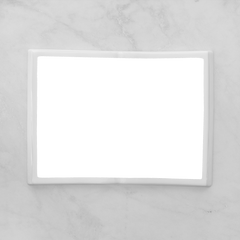 Placa Conmemorativa de Porcelana con Foto, 25 x 34 cm – Porcelana en Forma de Libro para Lápidas