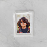 Targa commemorativa in ceramica, 14 x 19 cm – Porcellana incorniciata per lapidi