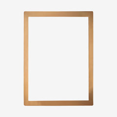 Cornice Portafoto Rettangolare in Ottone 18x24cm