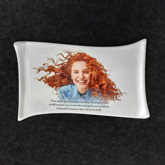 Placa con Foto de Porcelana para Lápidas, 26 x 43 cm – Porcelana Papyrus Personalizada