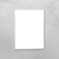 Placa Cerámica Memorial con Foto, 30 x 40 cm – Porcelana Rectangular para Lápidas