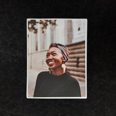 Placa Cerámica Memorial con Foto, 30 x 40 cm – Porcelana Rectangular para Lápidas