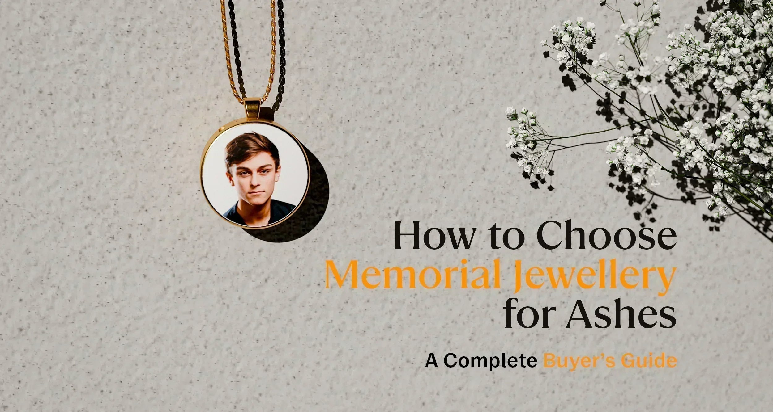 How to Choose Memorial Jewellery for Ashes: A Complete Buyer’s Guide
