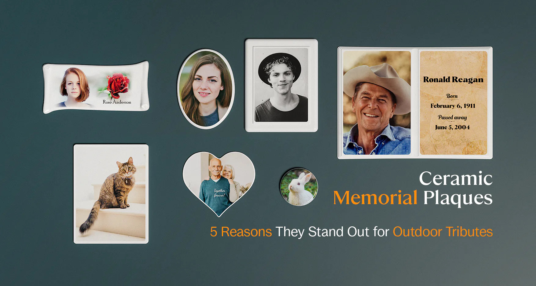 5 Reasons Ceramic Memorial Plaques Stand Out for Outdoor Tributes