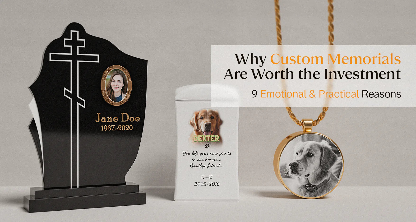 9 Emotional & Practical Reasons Why Custom Memorials Are Worth the Investment