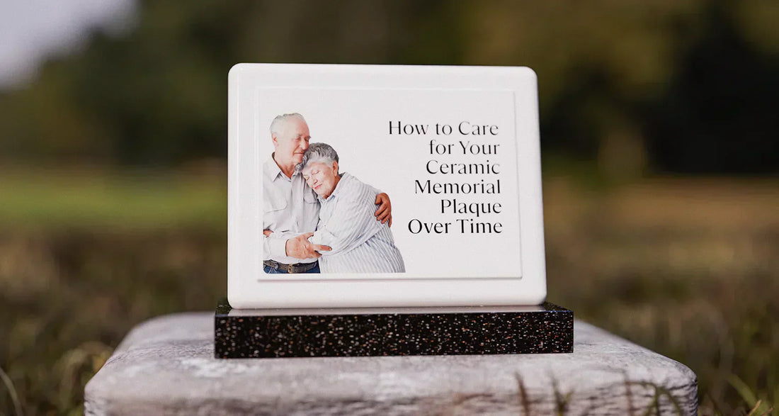 How to Care for Your Ceramic Memorial Plaque Over Time
