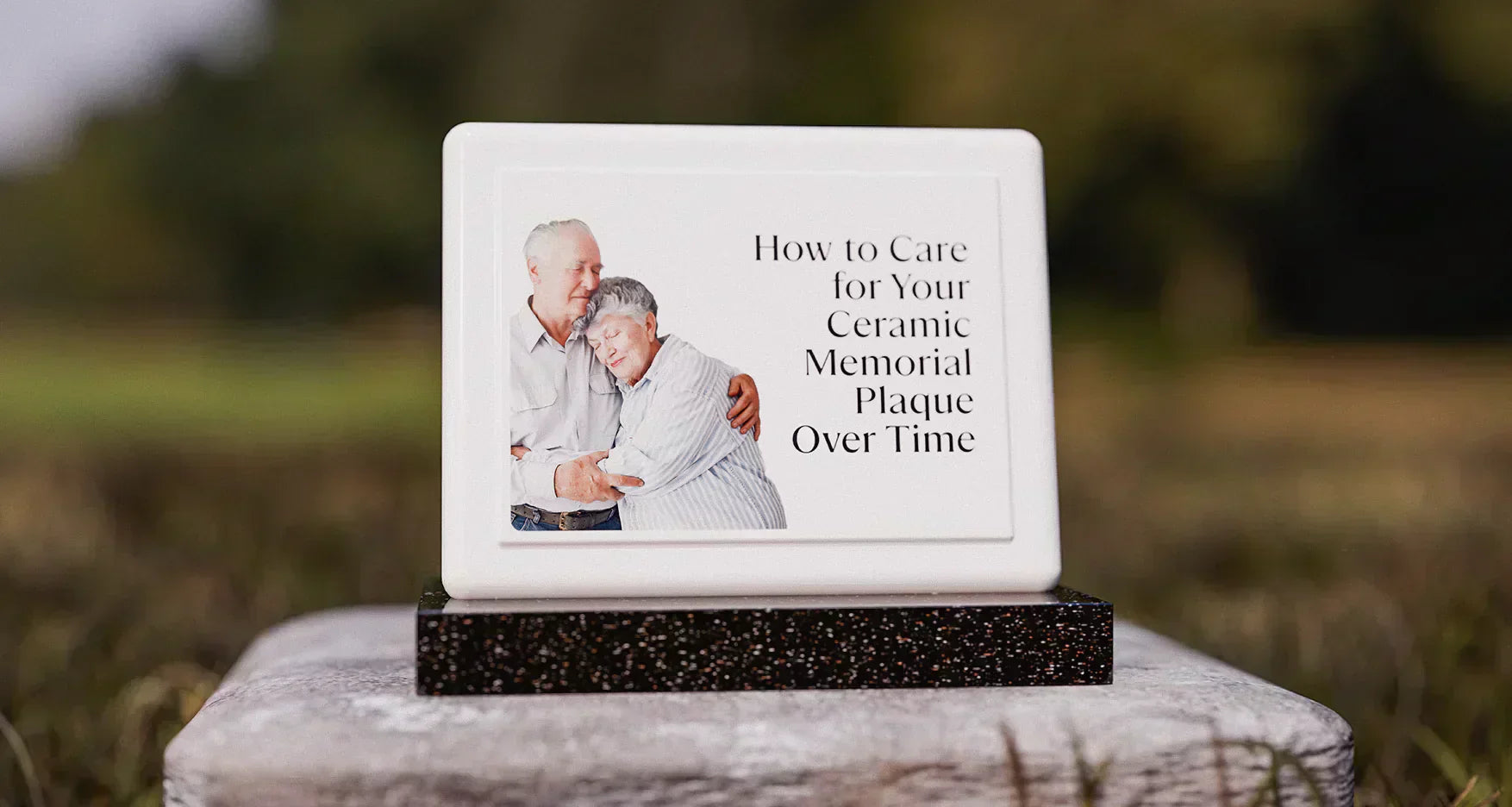 How to Care for Your Ceramic Memorial Plaque Over Time
