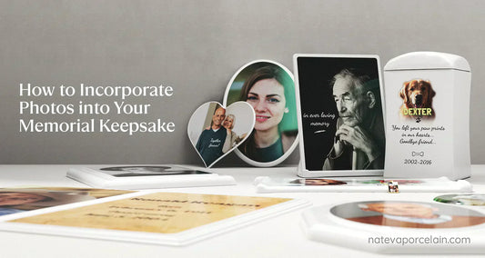 How to Incorporate Photos into Your Memorial Keepsake