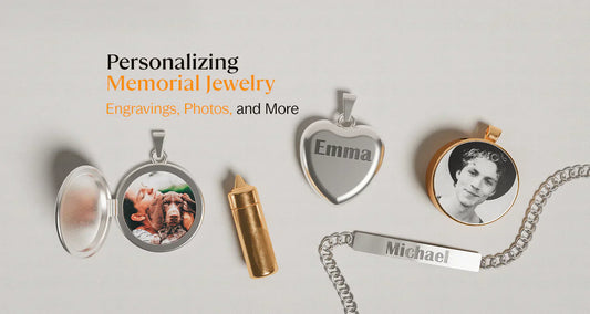 Personalising Memorial Jewellery: Engravings, Photos, and More
