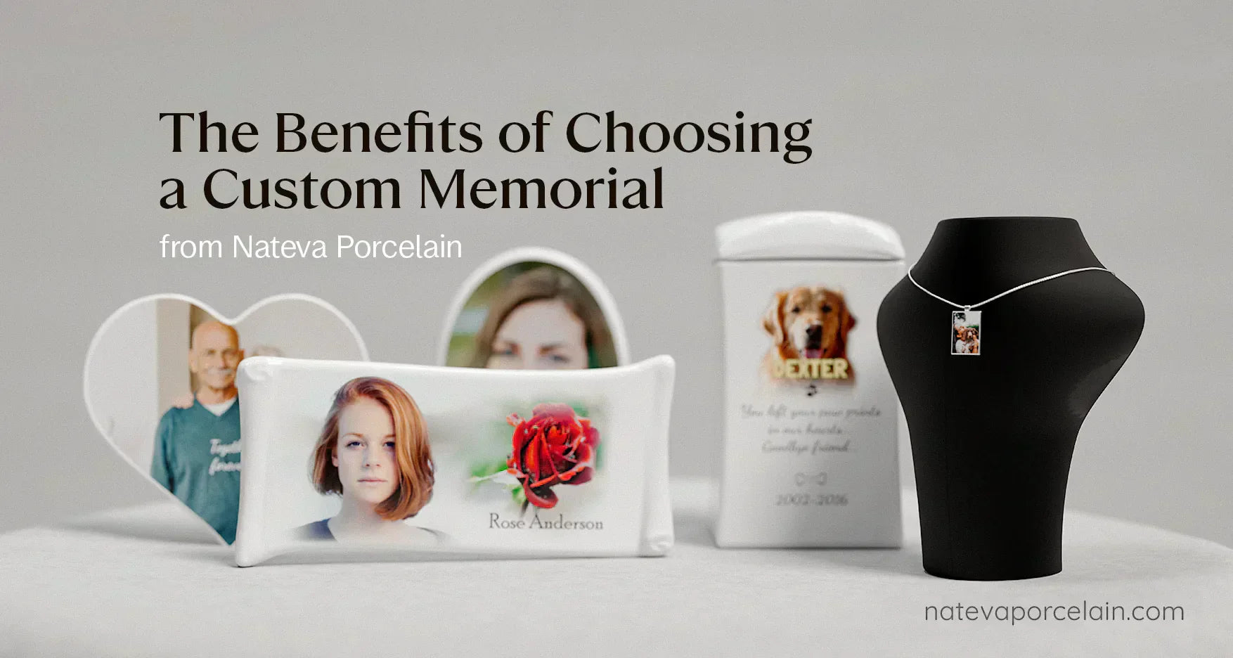 The Benefits of Choosing a Custom Memorial from Nateva Porcelain