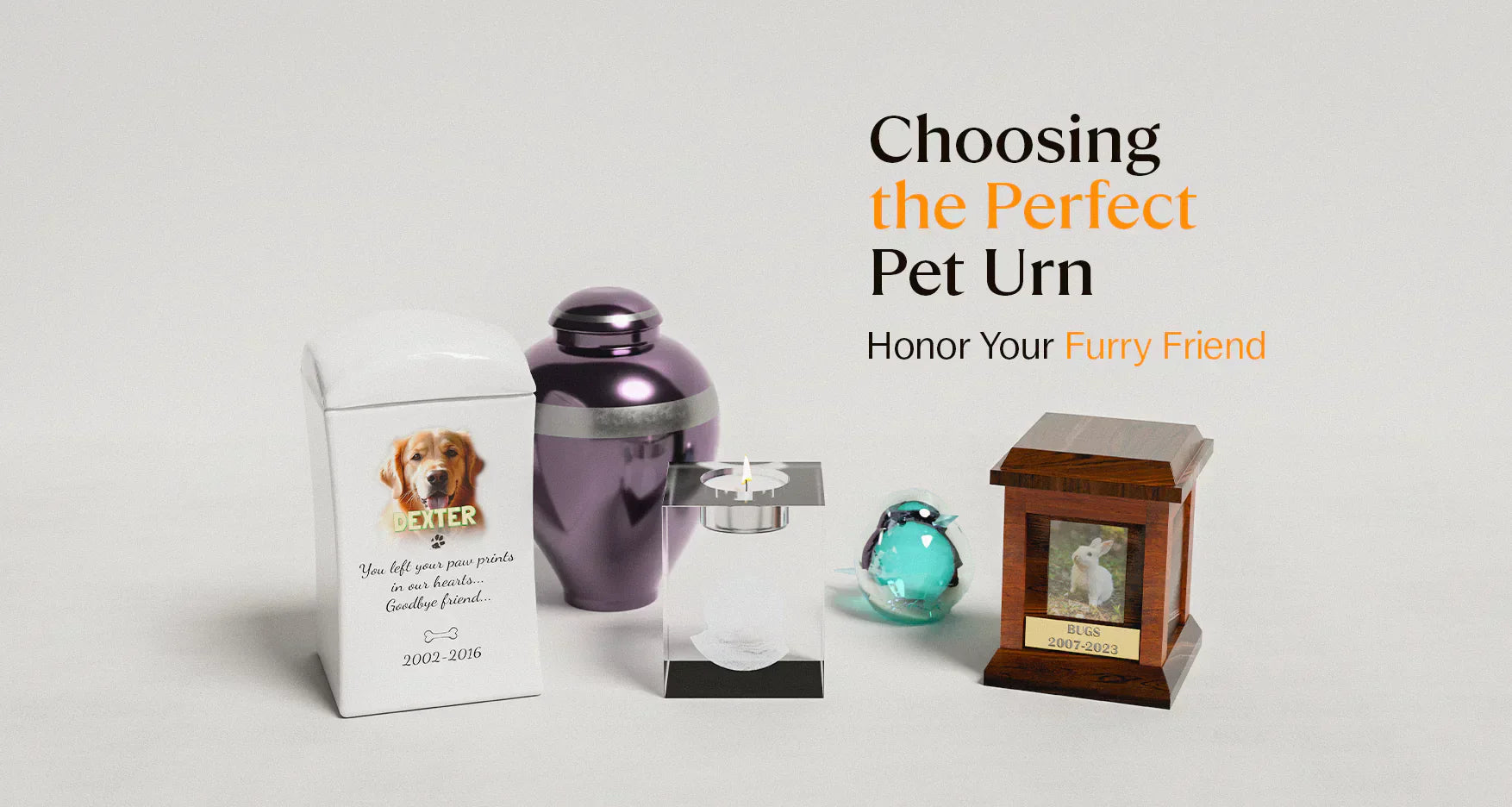 Choosing the Perfect Pet Urn to Honour Your Furry Friend