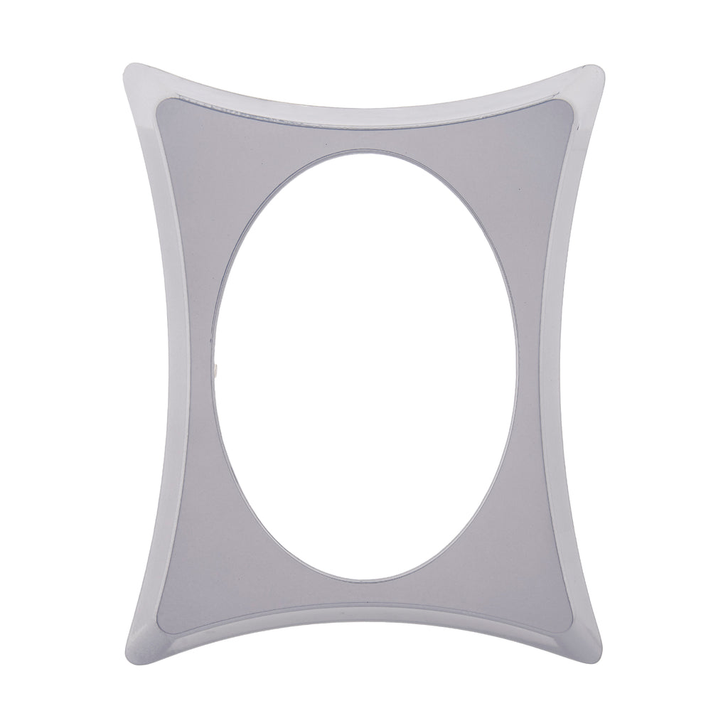 Oval Aluminium Photo Frame 13x18cm