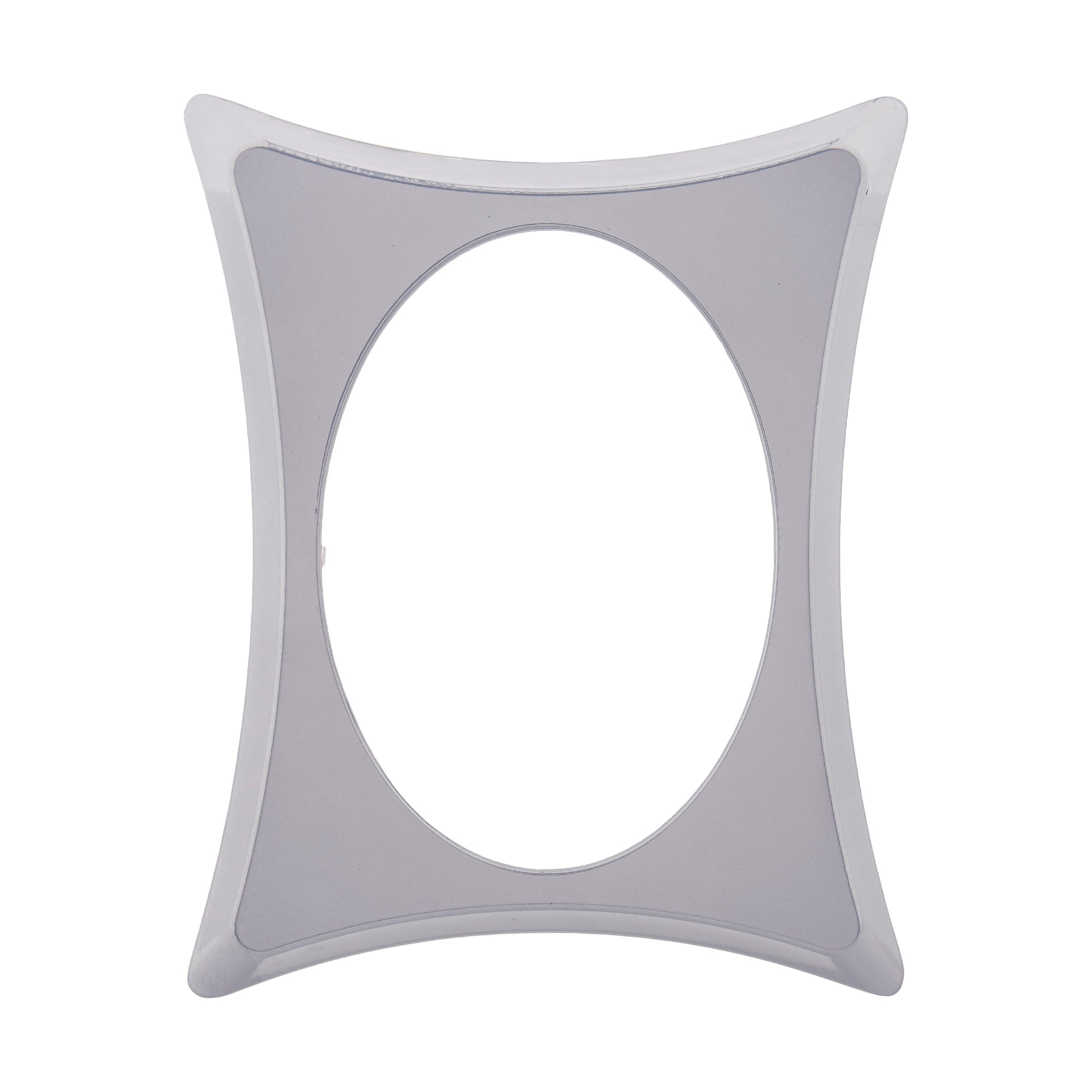 Oval Aluminium Photo Frame 13x18cm