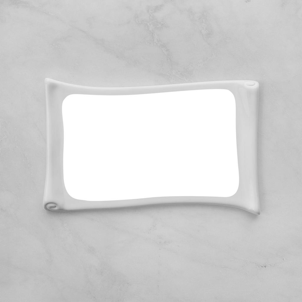 Targa fotografica commemorativa in ceramica, 18 x 29 cm – Porcellana di papiro per lapidi