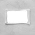 Targa fotografica commemorativa in ceramica, 18 x 29 cm – Porcellana di papiro per lapidi