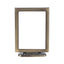 Rectangular Brass Photo Frame 13x18cm with Support