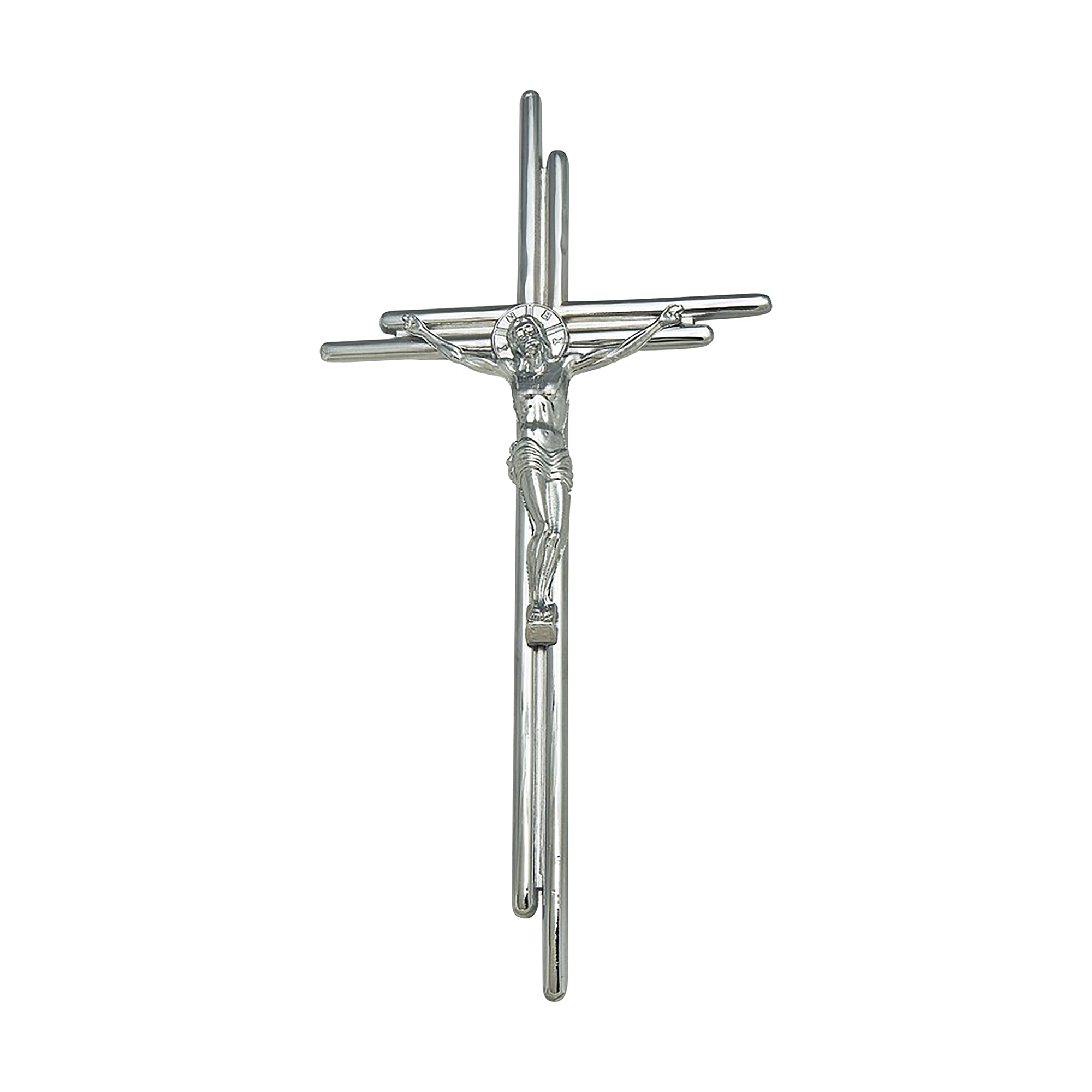 Crocifisso Monumentale in Ottone, 38 x 18,5 cm Immagine principale del prodotto