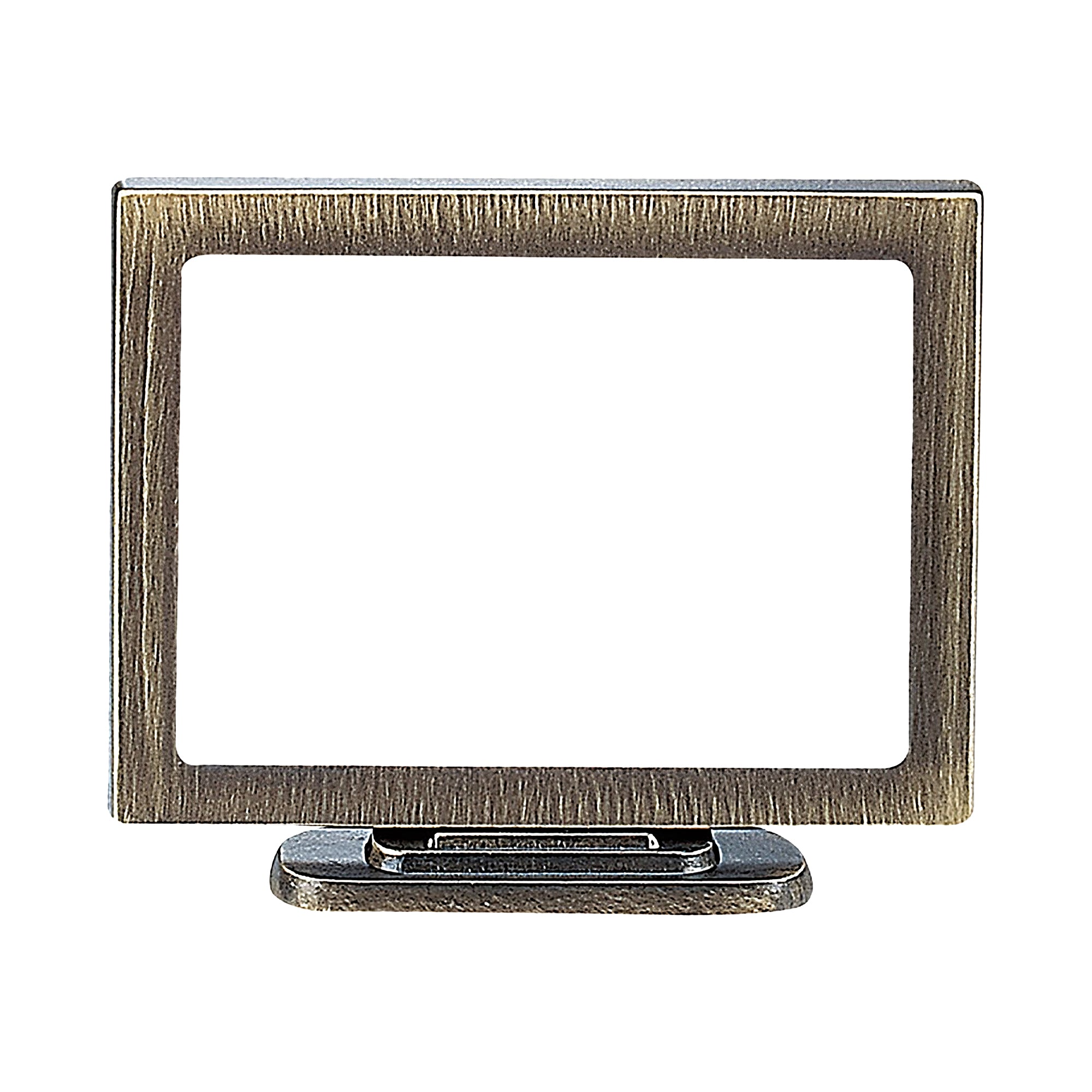 Rectangular Brass Photo Frame 13x18cm with Support