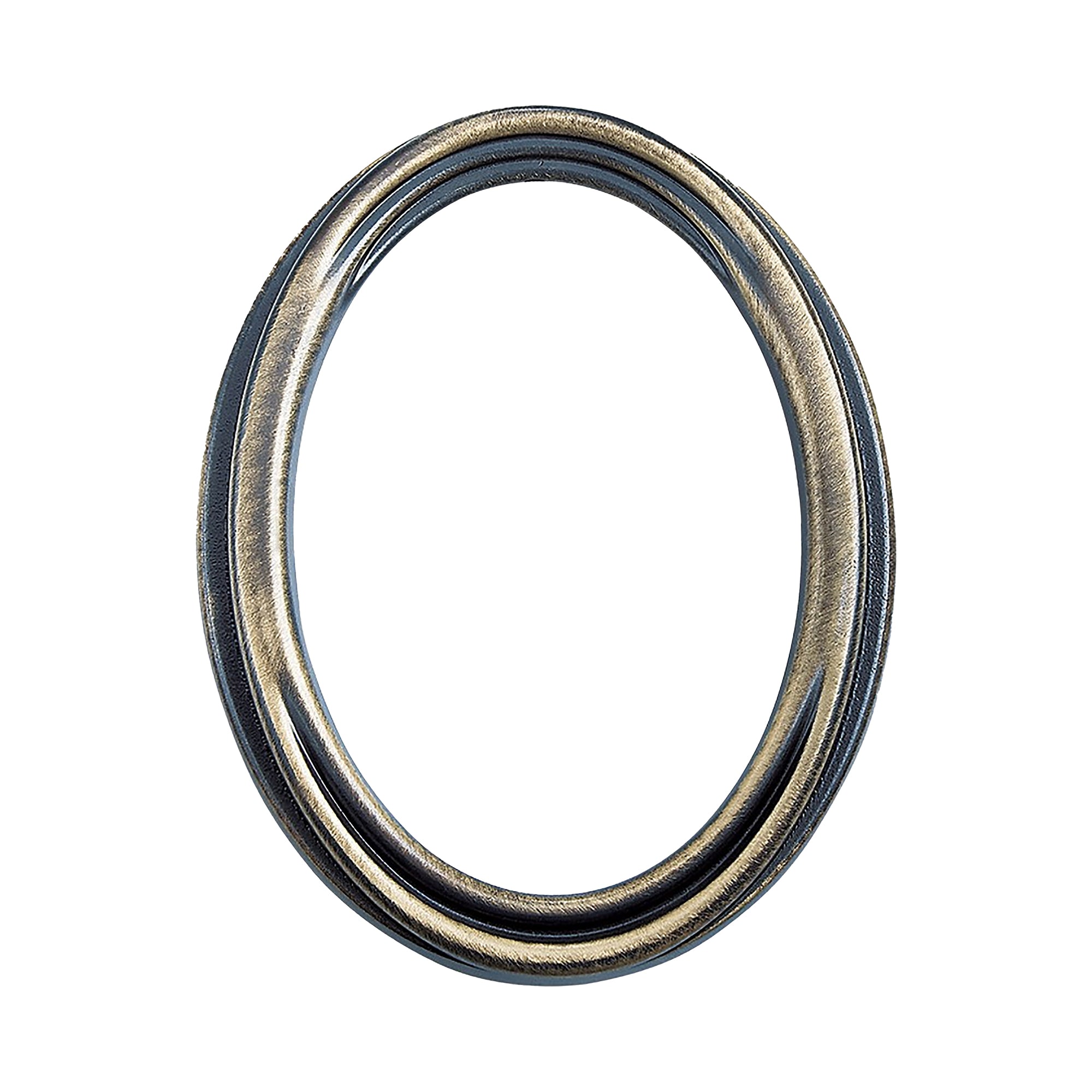 Oval Brass Photo Frame 13x18cm