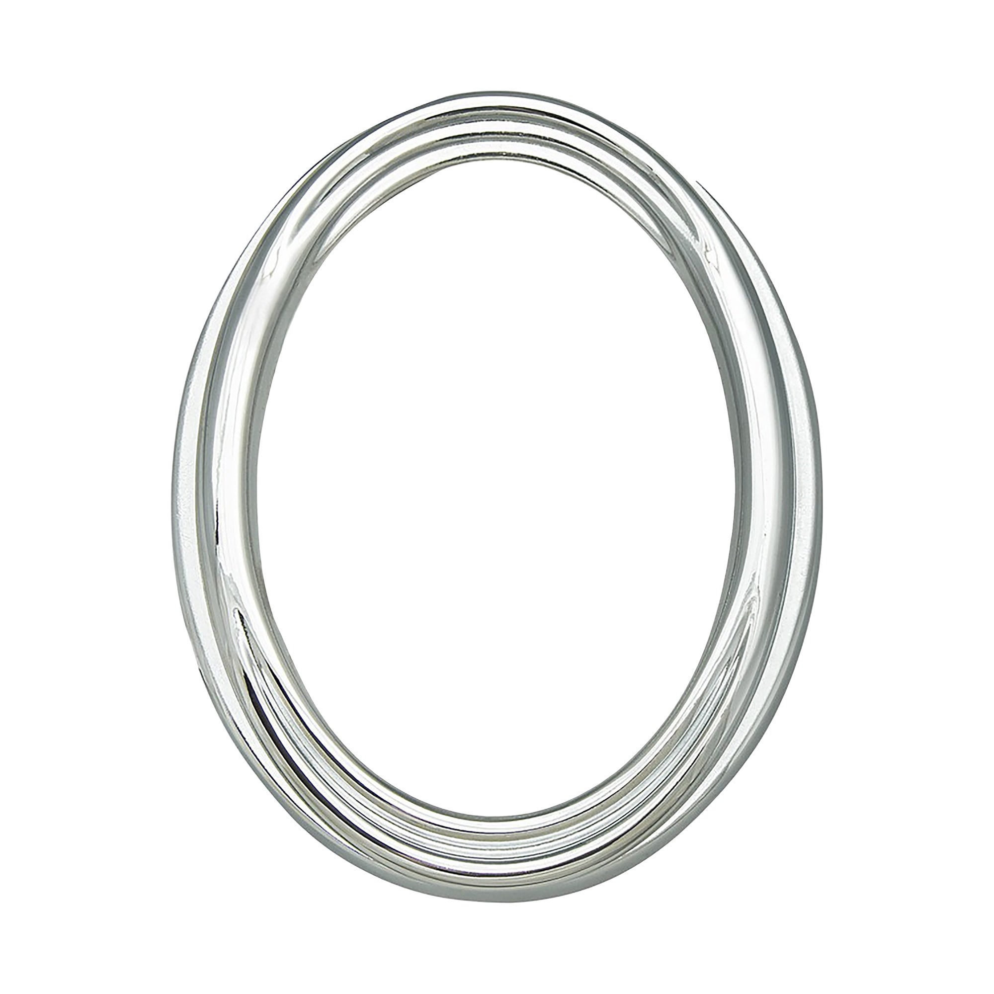 Oval Brass Photo Frame 13x18cm