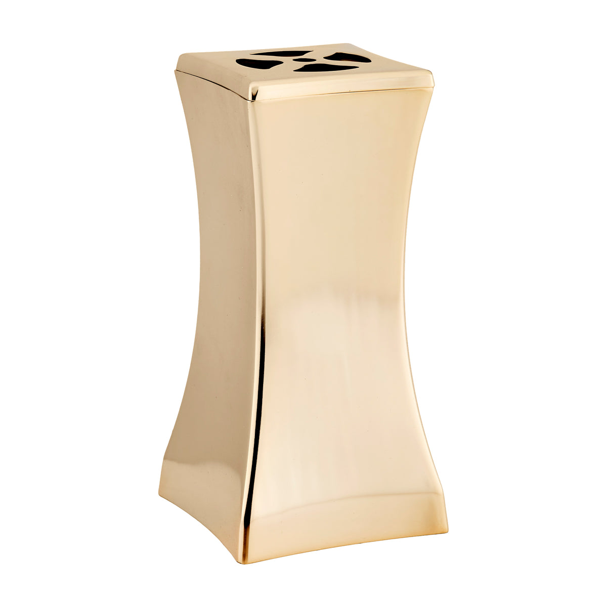 Brass Monument Flowerpot, 25,5 x 13 cm