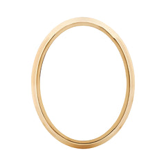 Oval Brass Photo Frame 13x18cm