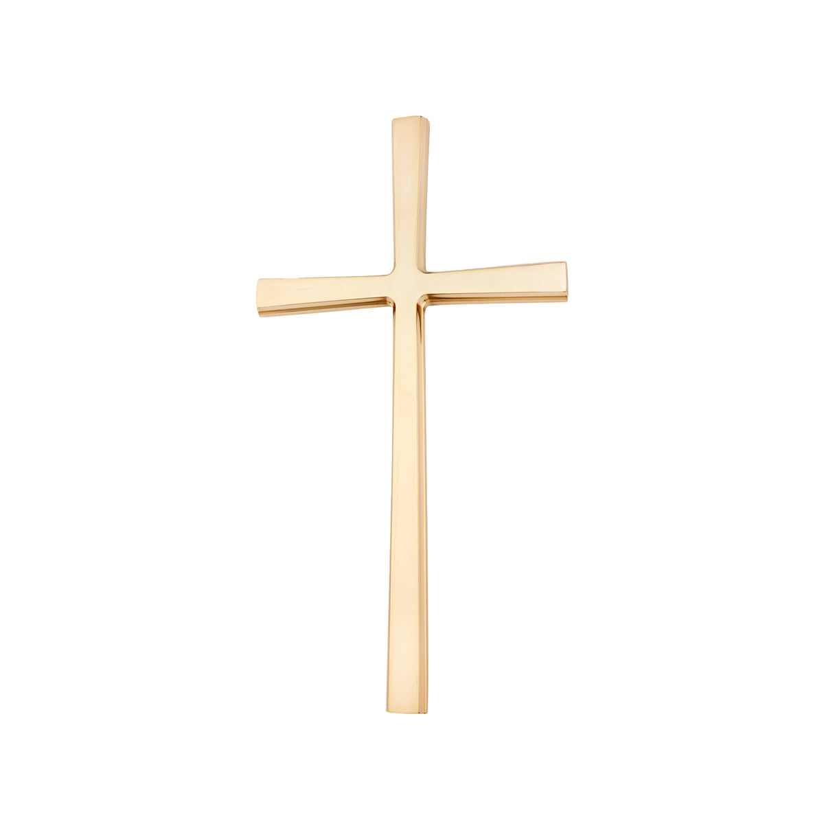 Brass Monument Cross, 44,5 × 20,5 cm