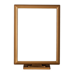 Rectangular Brass Photo Frame 18x24cm with Support