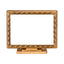 Rectangular Brass Photo Frame 13x18cm with Support