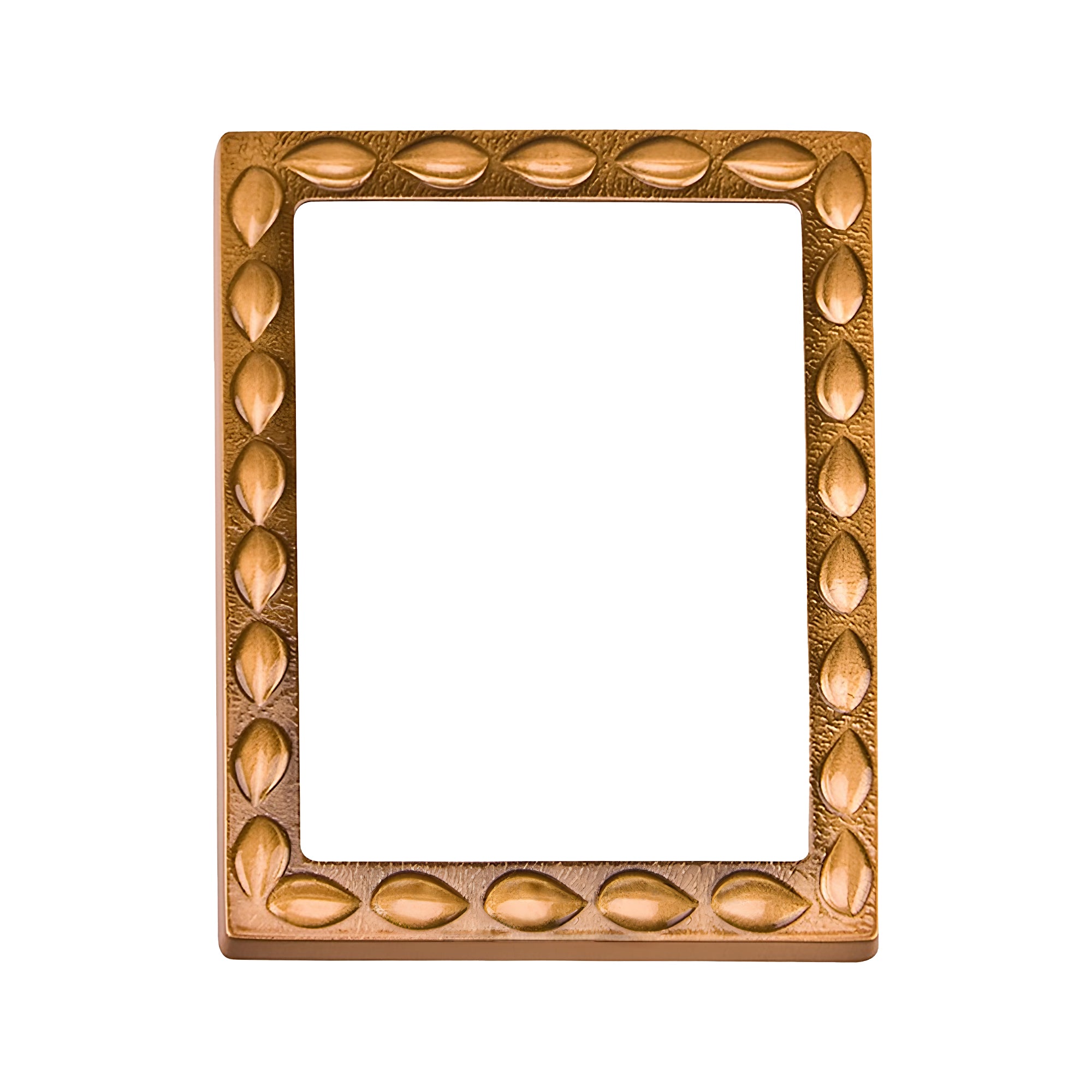 Cornice Portafoto Rettangolare in Ottone 11x15cm Immagine principale del prodotto