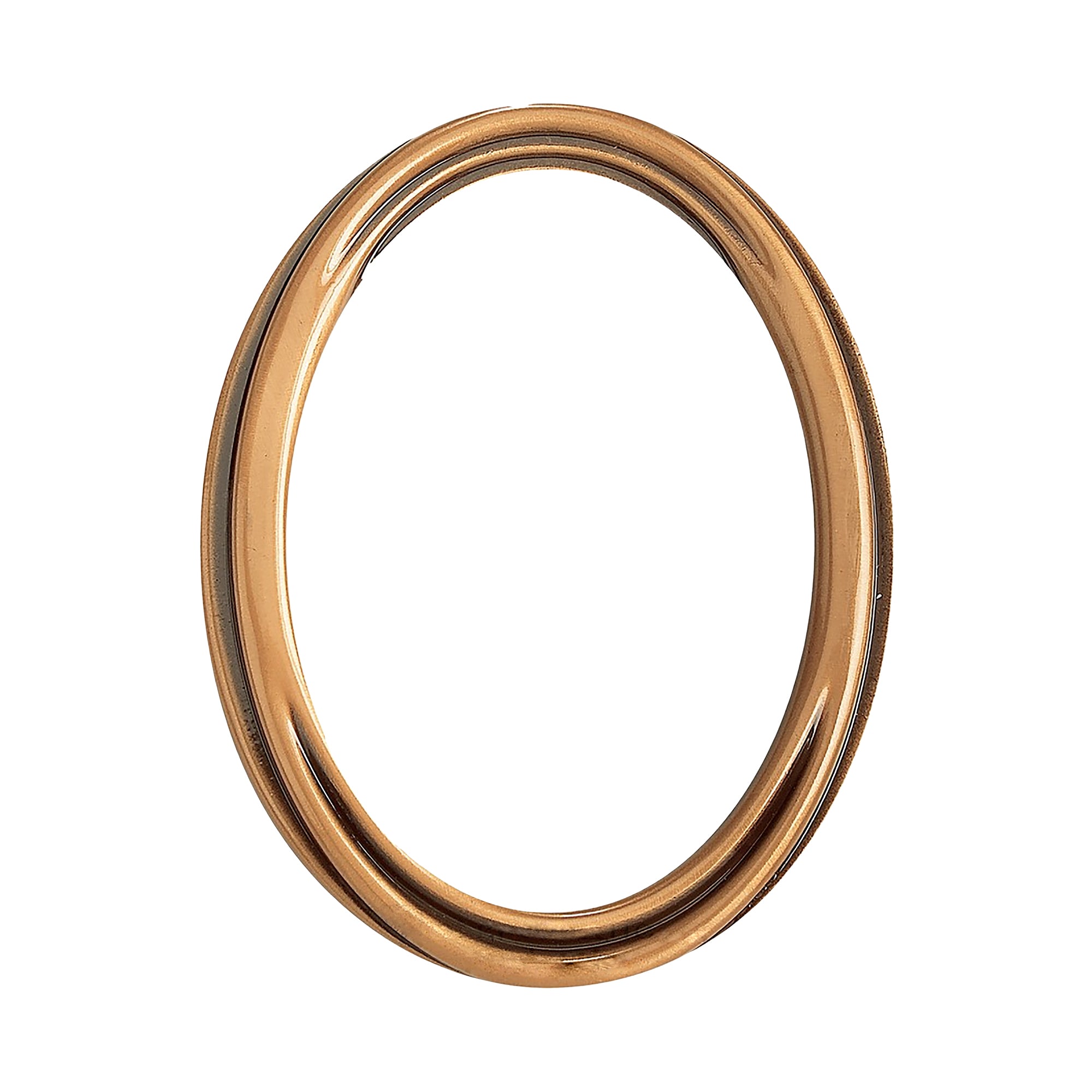 Oval Brass Photo Frame 13x18cm