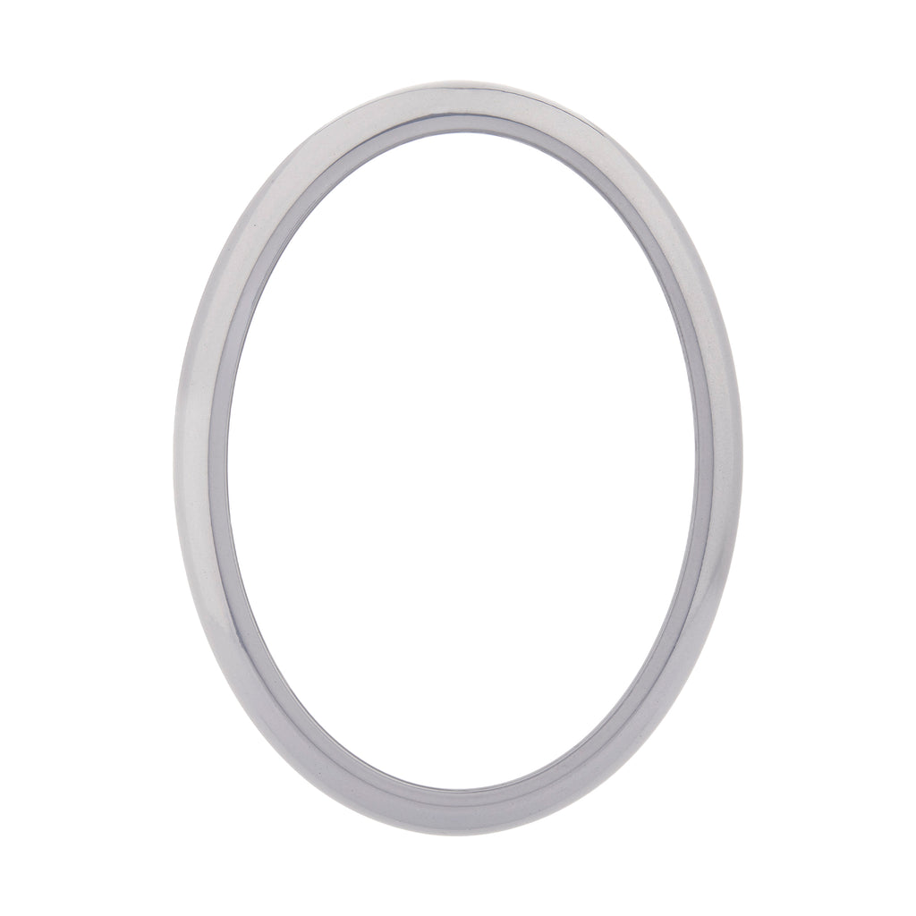 Oval Aluminium Photo Frame 13x18cm