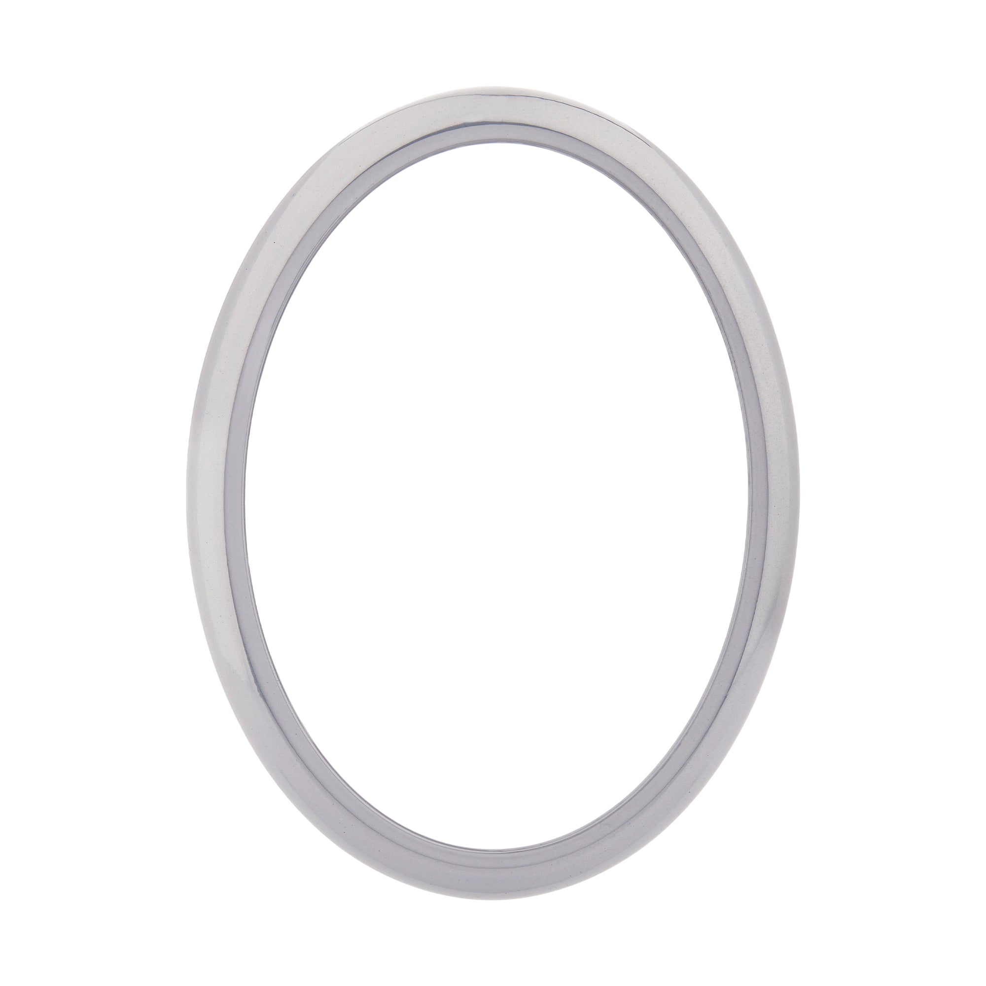 Oval Aluminium Photo Frame 13x18cm