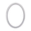 Oval Aluminium Photo Frame 13x18cm