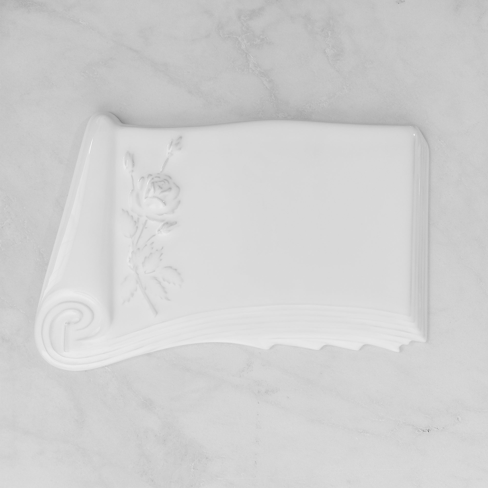 Memorial Ceramic Photo Plaque, 18 x 29 cm – Papyrus Porcelain for Headstones